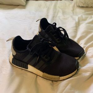 Black Reflective Adidas NMDs